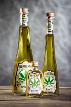 Euphoria Absinth Cannabis 0,1L 70%