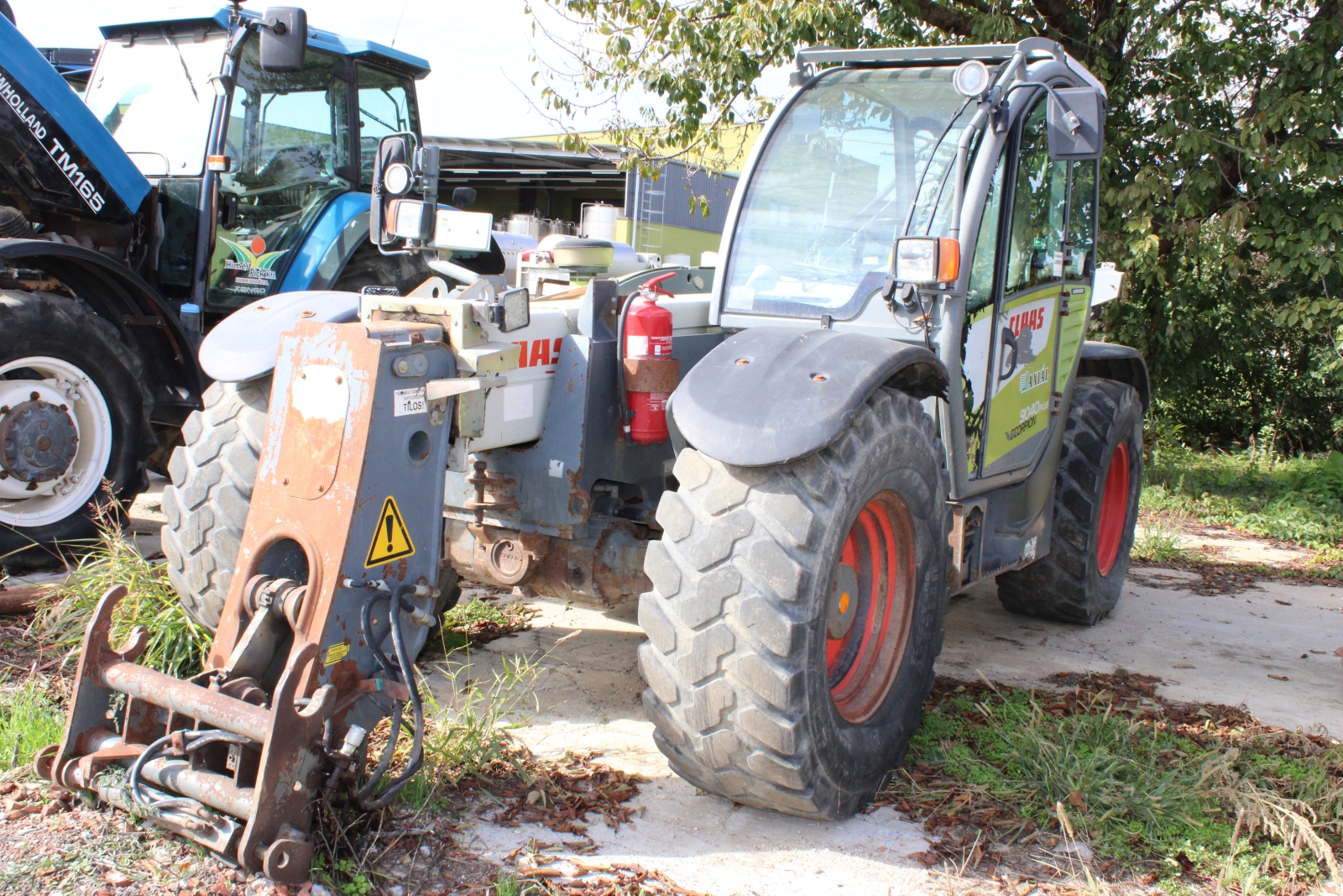 Kitológémes rakodó - Claas, Scorpion 2