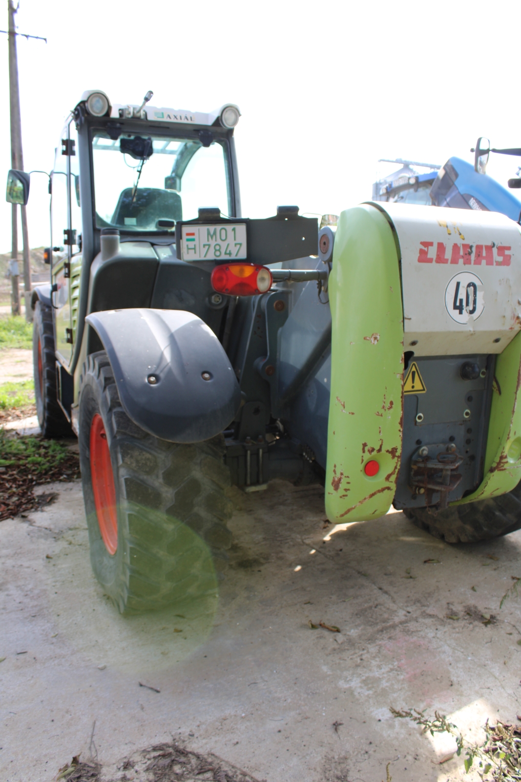 Kitológémes rakodó - Claas, Scorpion 5