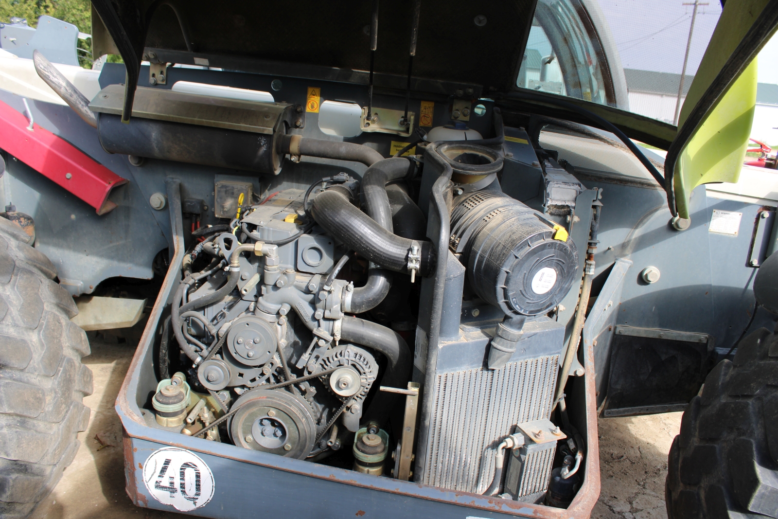 Kitológémes rakodó - Claas, Scorpion 9