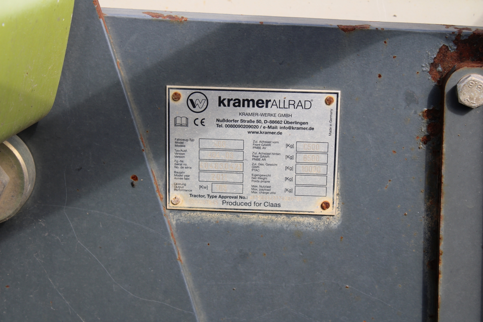 Kitológémes rakodó - Claas, Scorpion 12