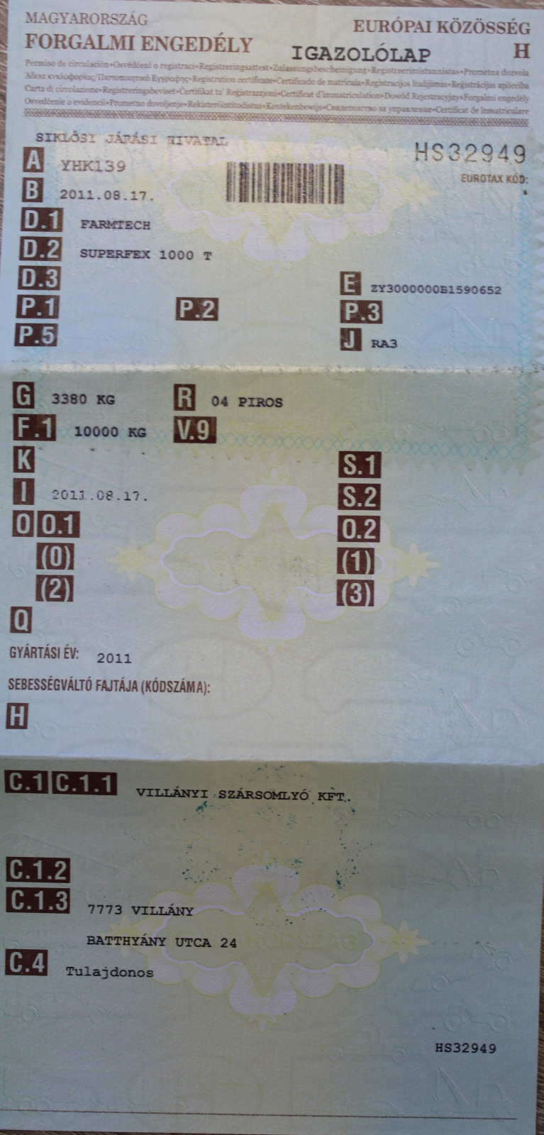 Trágyaszóró - Farmtech 12