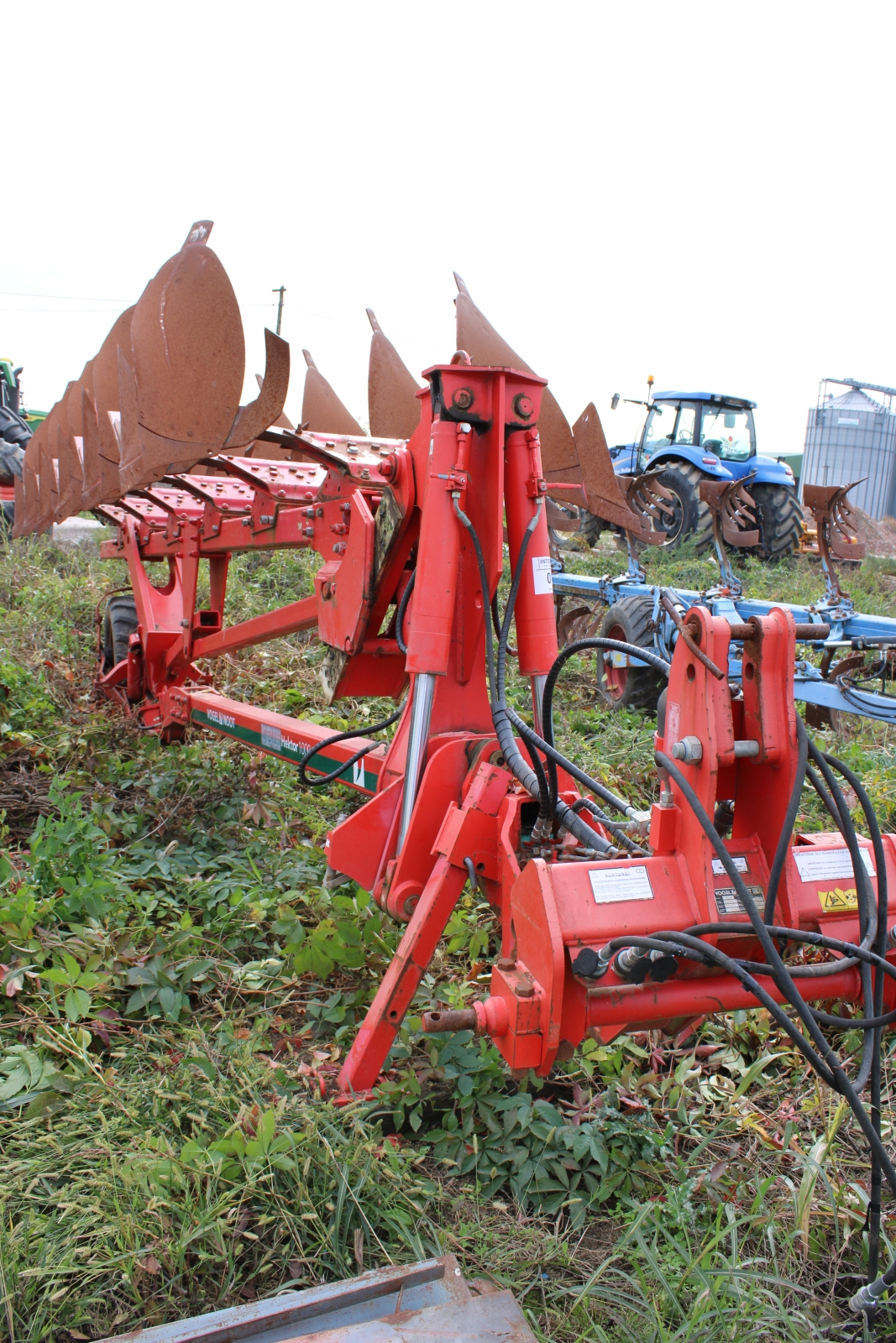 Váltvaforgató eke - Vogelnoot 8