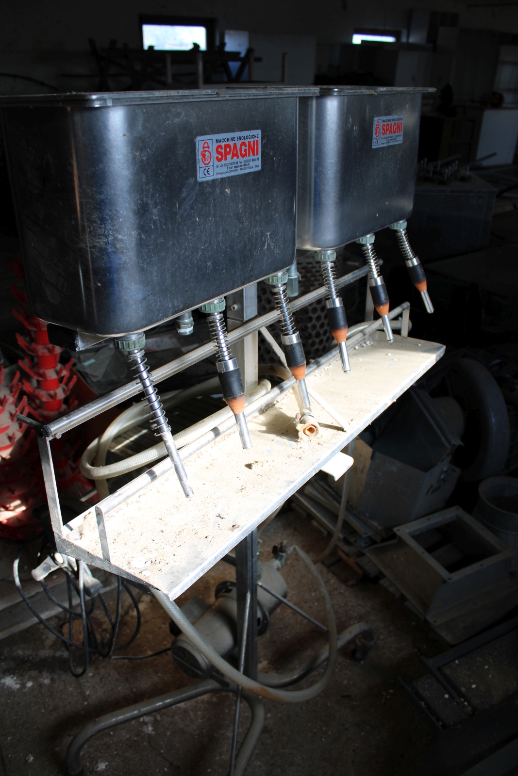 Töltő, lapszűrő+szivattyú 5