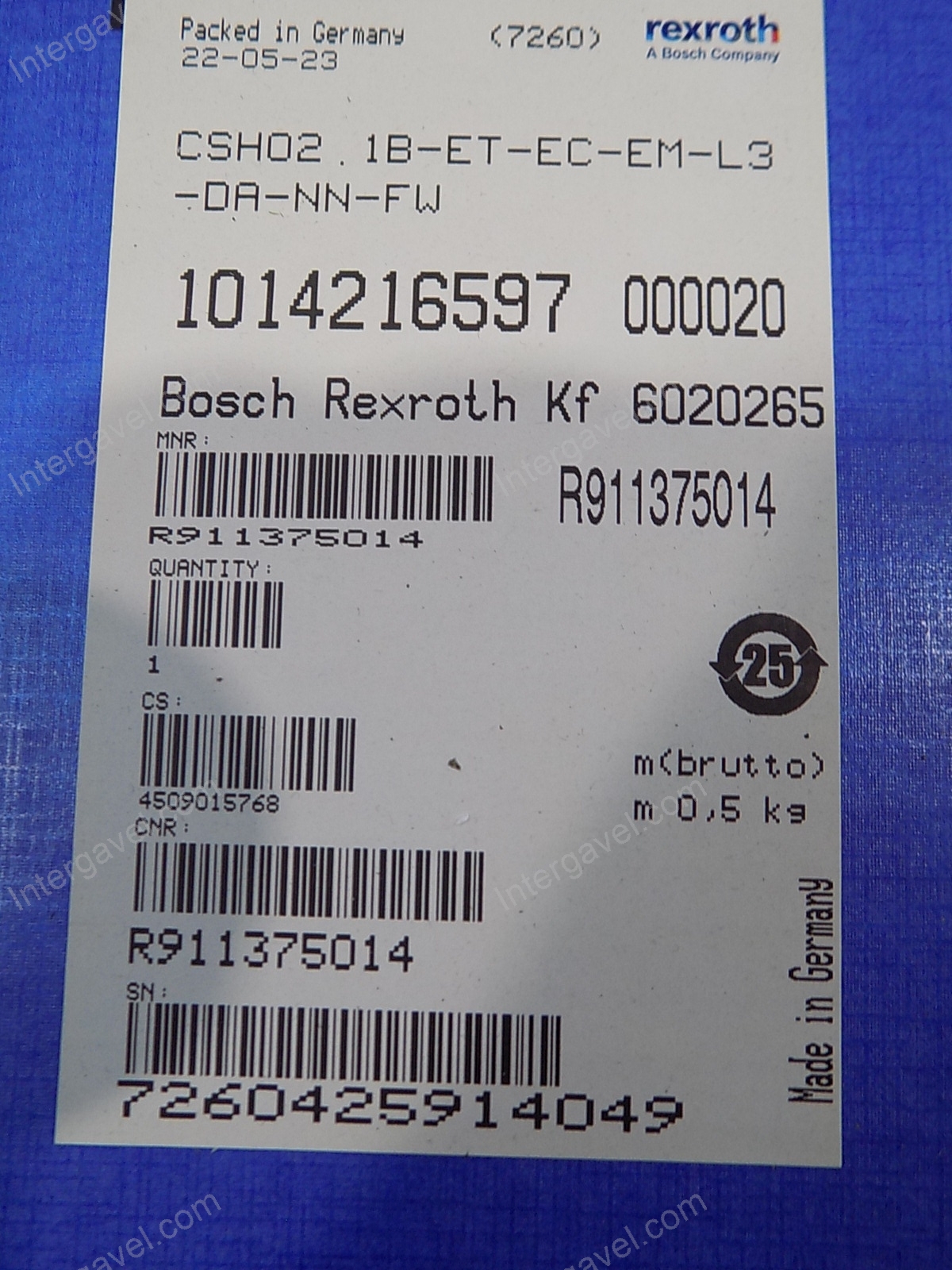 Bosch Rexroth alkatrészek 17