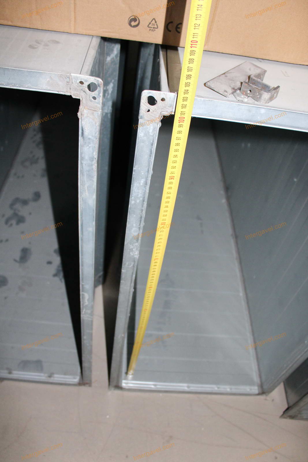 Légtechnikai csövek, szerelvények (padláson) 6