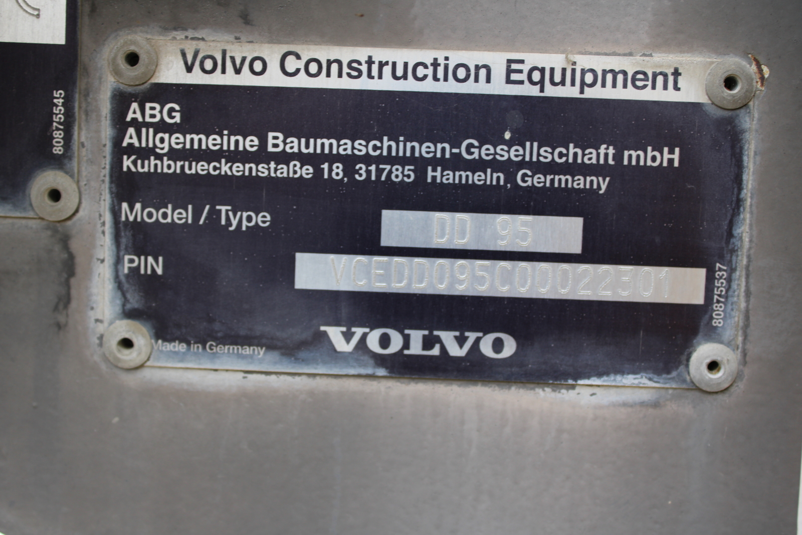 Úthenger (VOLVO DD95) 10