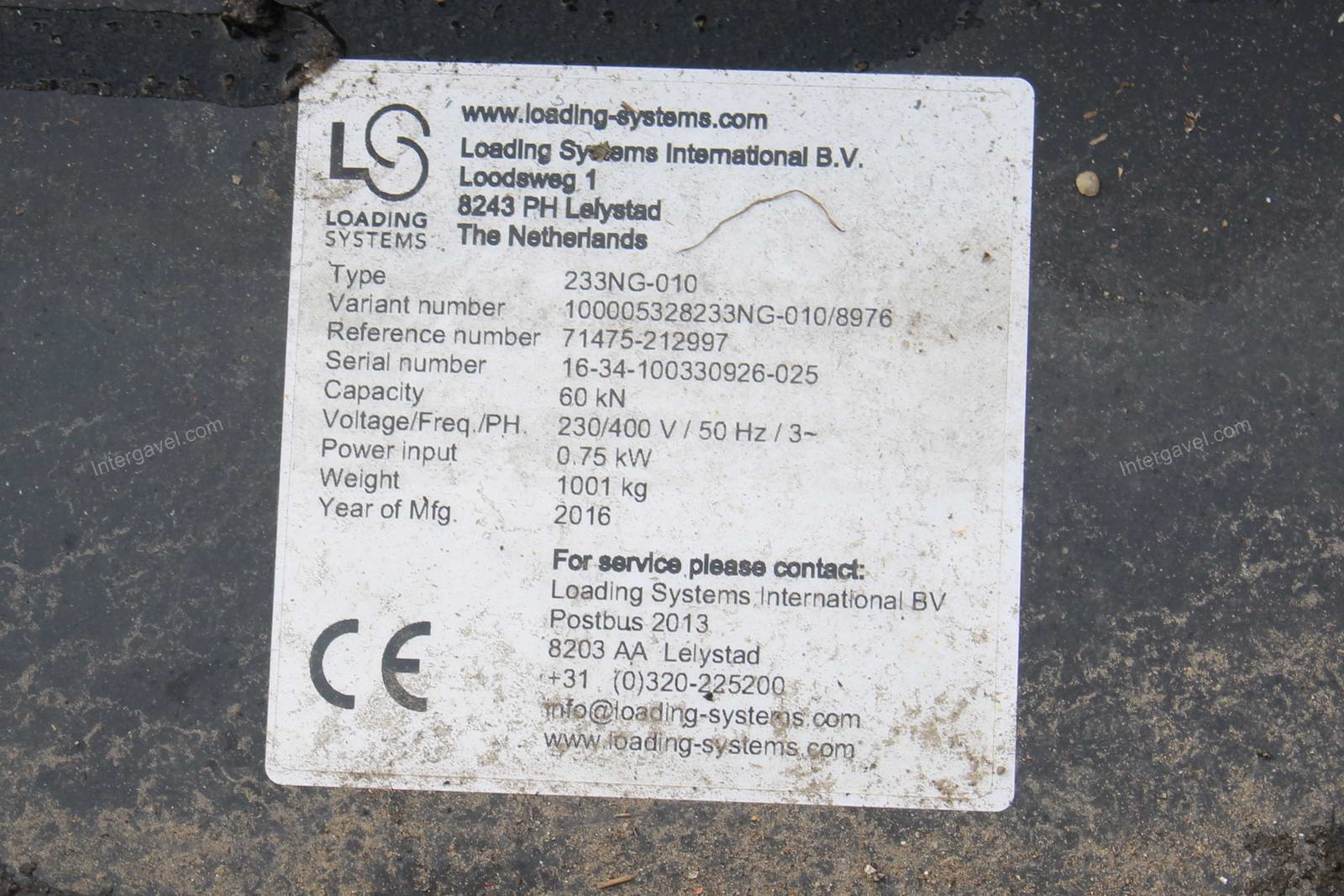 Rakodórámpa - bontott 2