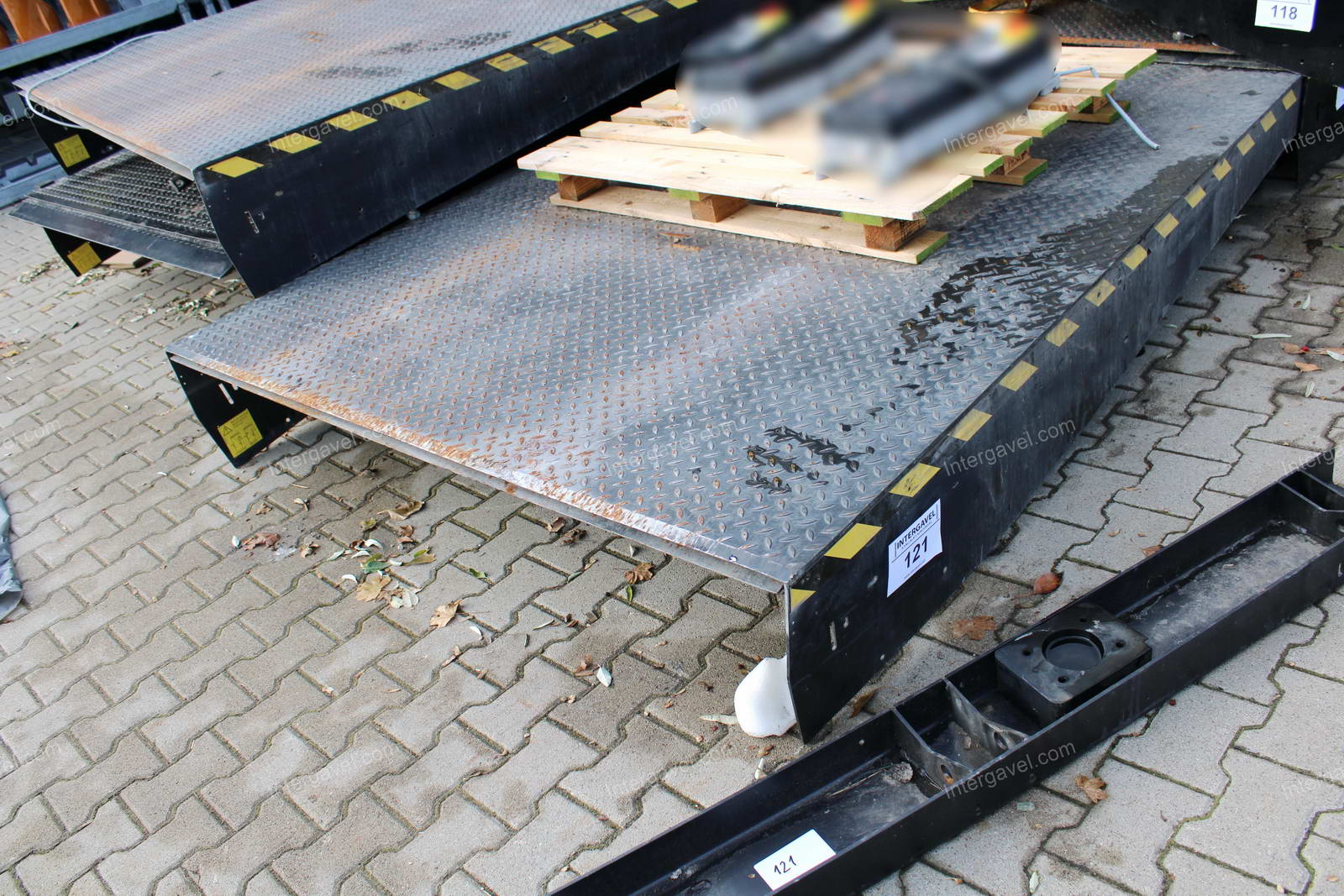 Rakodórámpa - bontott 3