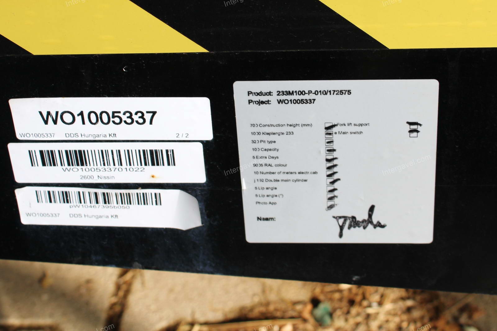 Rakodórámpa - bontott 7