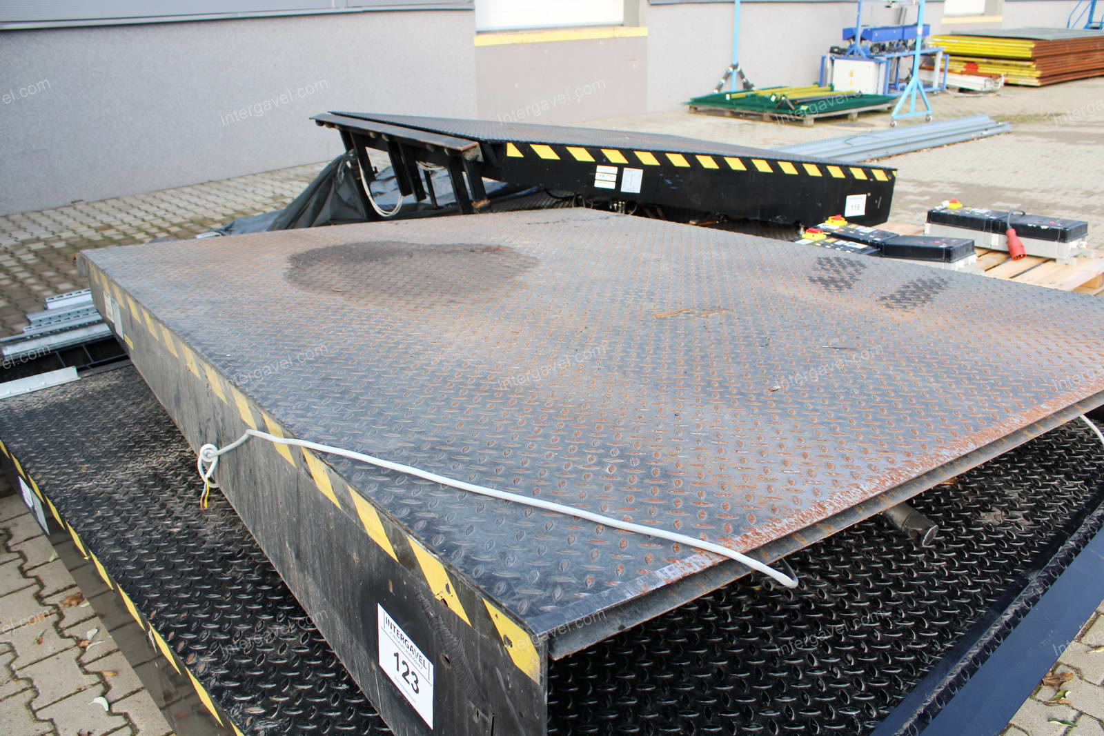 Rakodórámpa - bontott 3