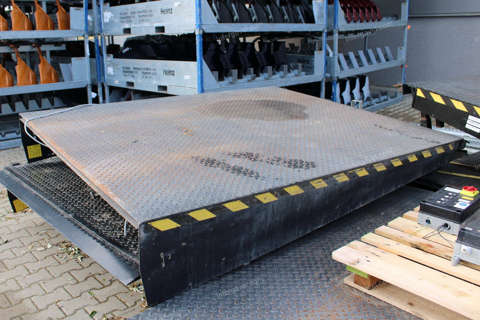 Rakodórámpa - bontott 4