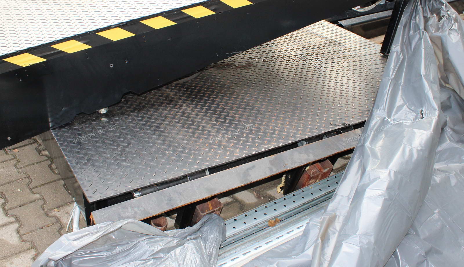 Rakodórámpa - bontott 4