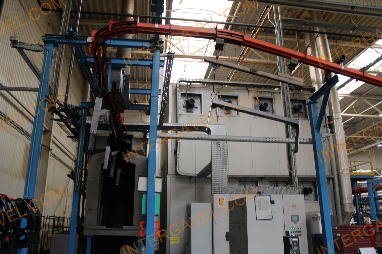 Porfestő és felületkezelő gépsor 5