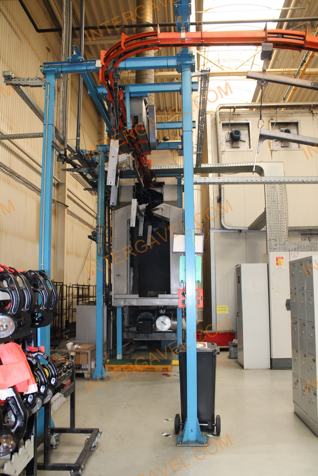 Porfestő és felületkezelő gépsor 6