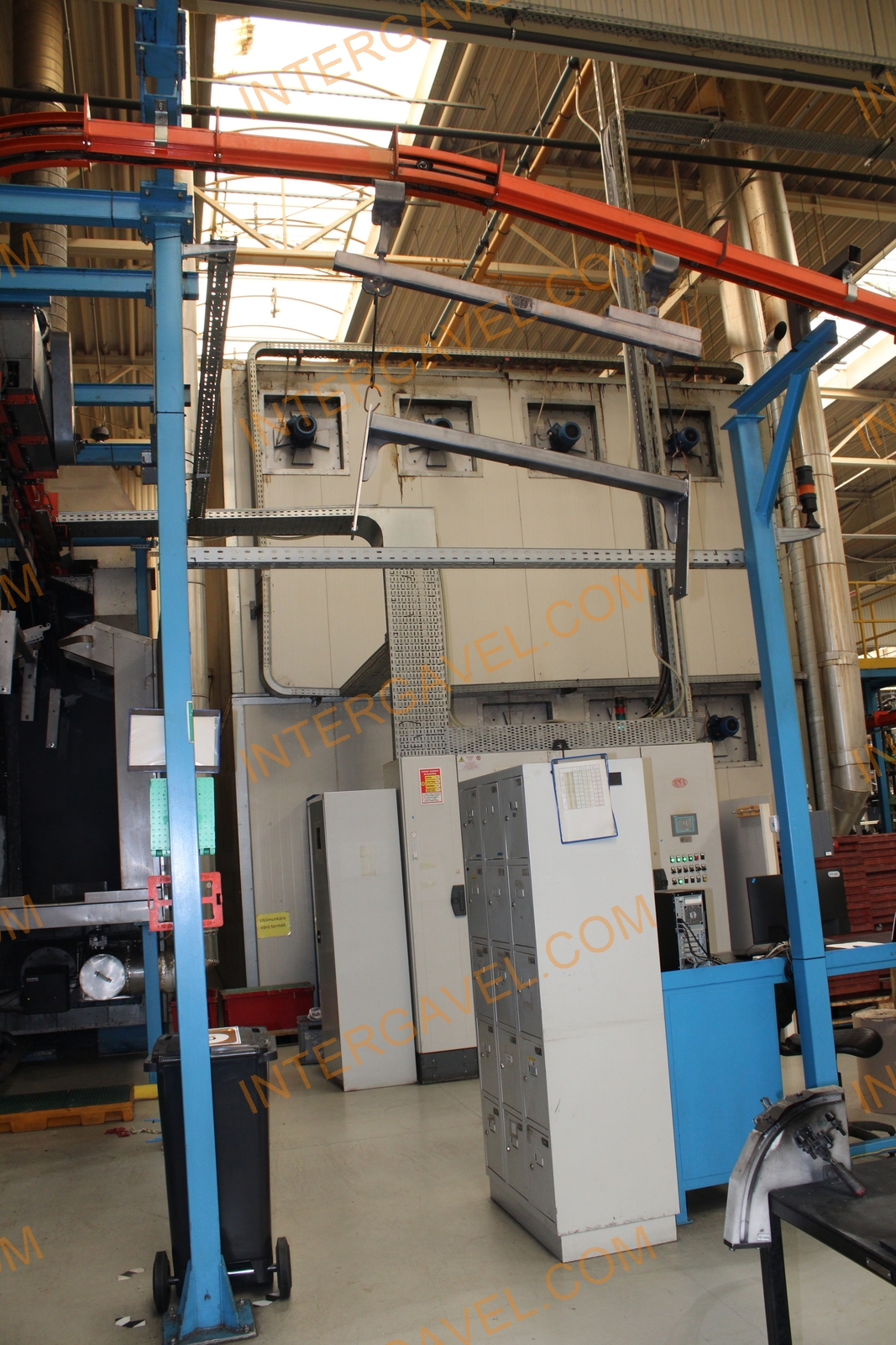 Porfestő és felületkezelő gépsor 7