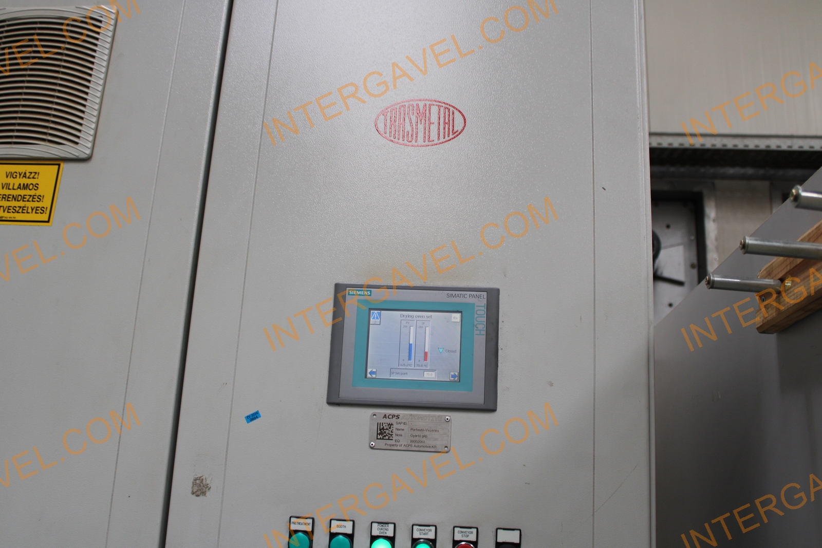 Porfestő és felületkezelő gépsor 11