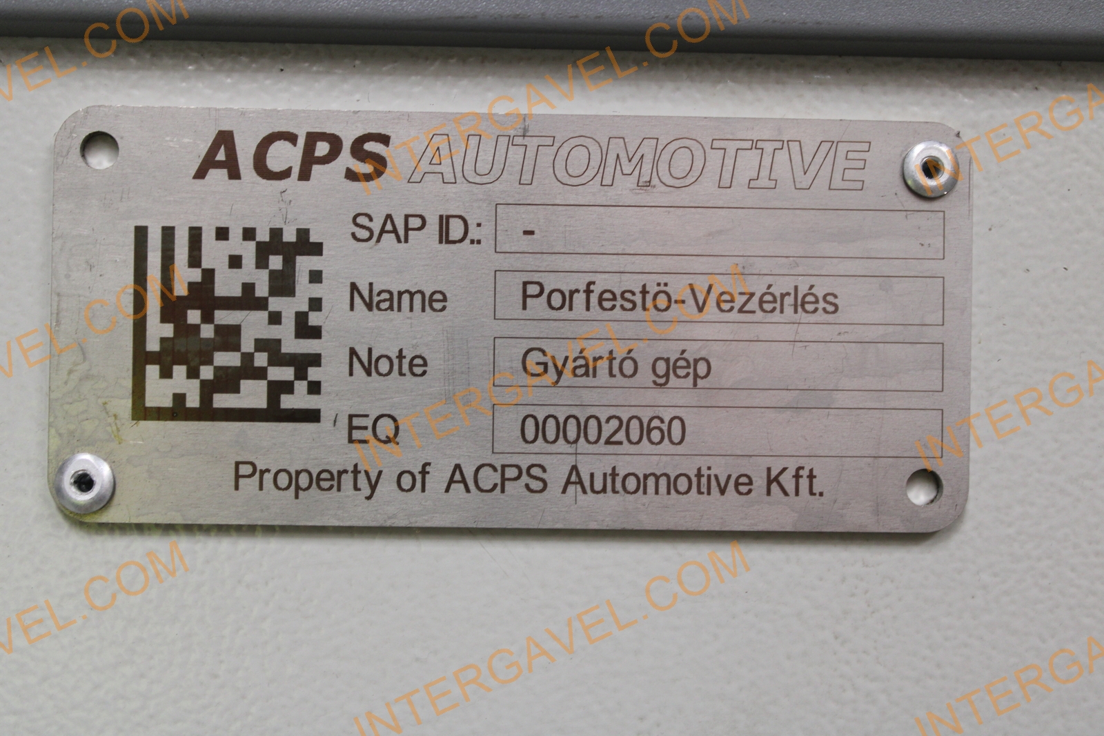 Porfestő és felületkezelő gépsor 12