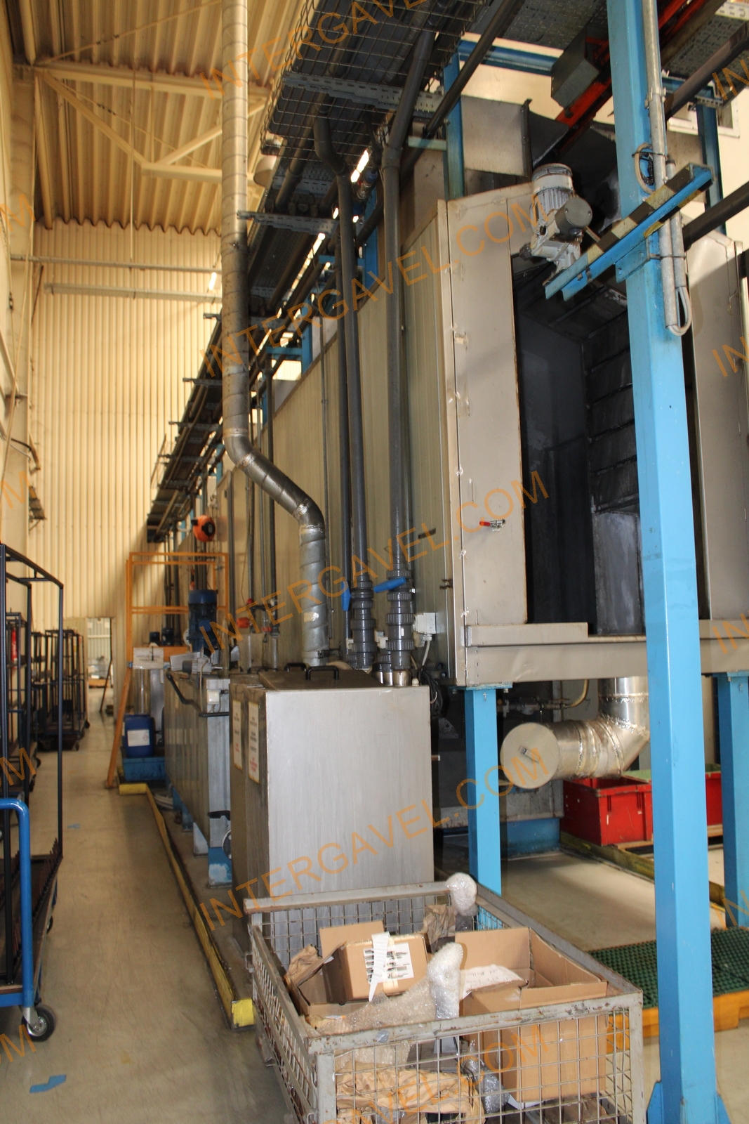 Porfestő és felületkezelő gépsor 16