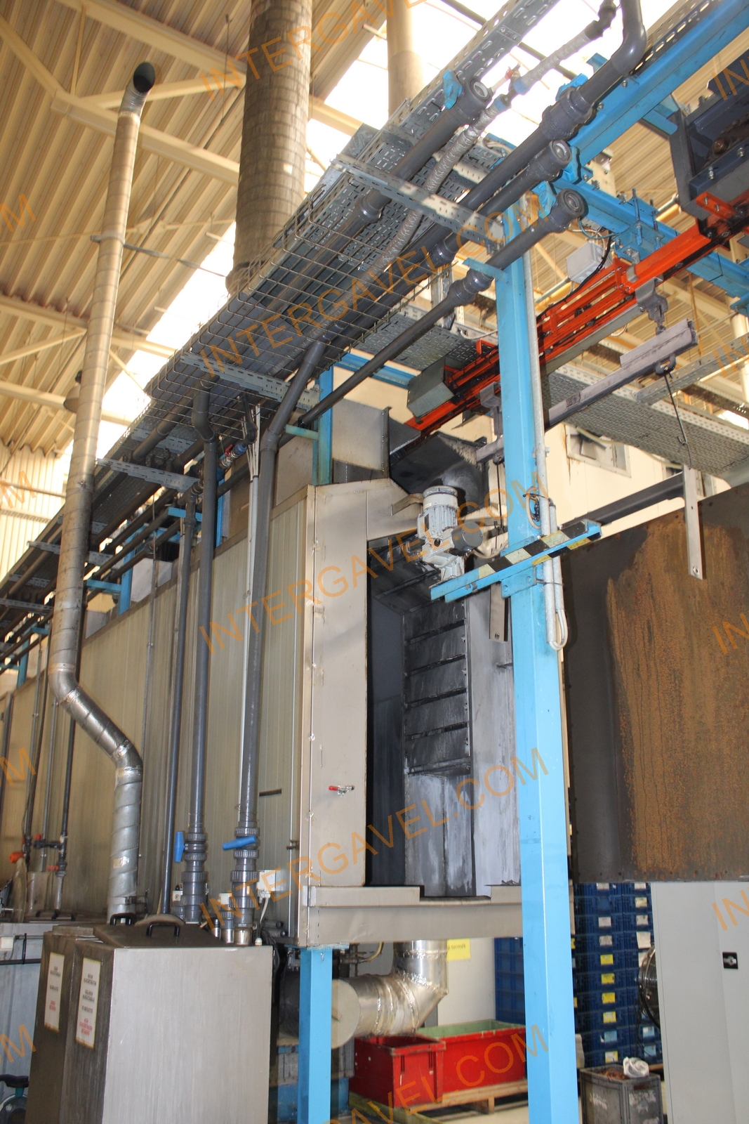 Porfestő és felületkezelő gépsor 17