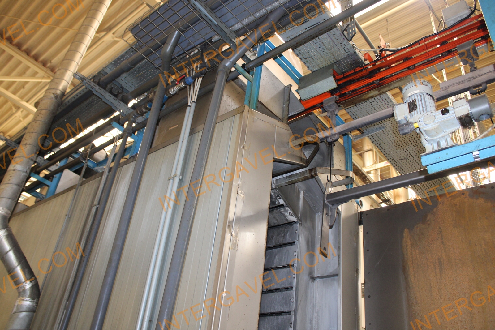 Porfestő és felületkezelő gépsor 20