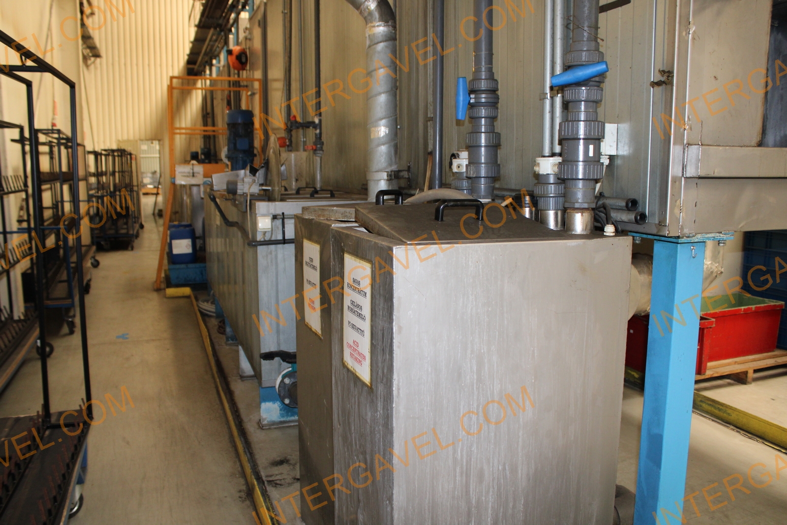 Porfestő és felületkezelő gépsor 23