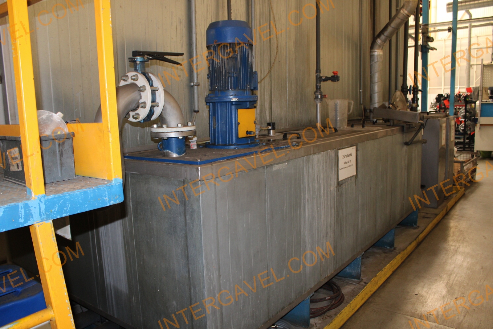 Porfestő és felületkezelő gépsor 24