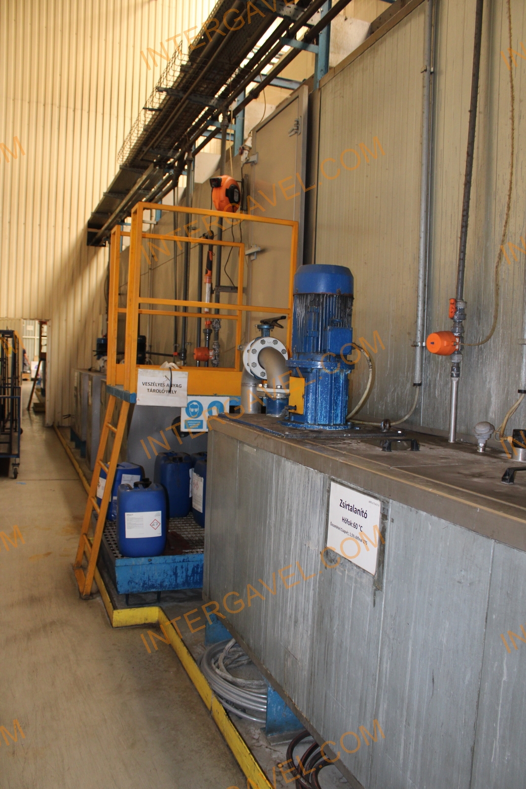 Porfestő és felületkezelő gépsor 28