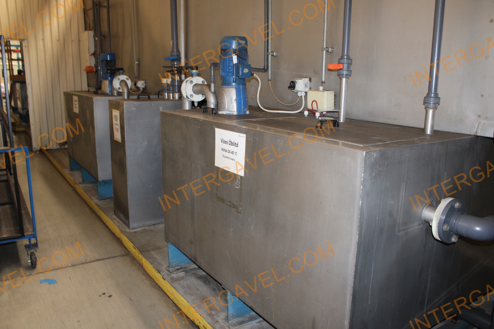 Porfestő és felületkezelő gépsor 30