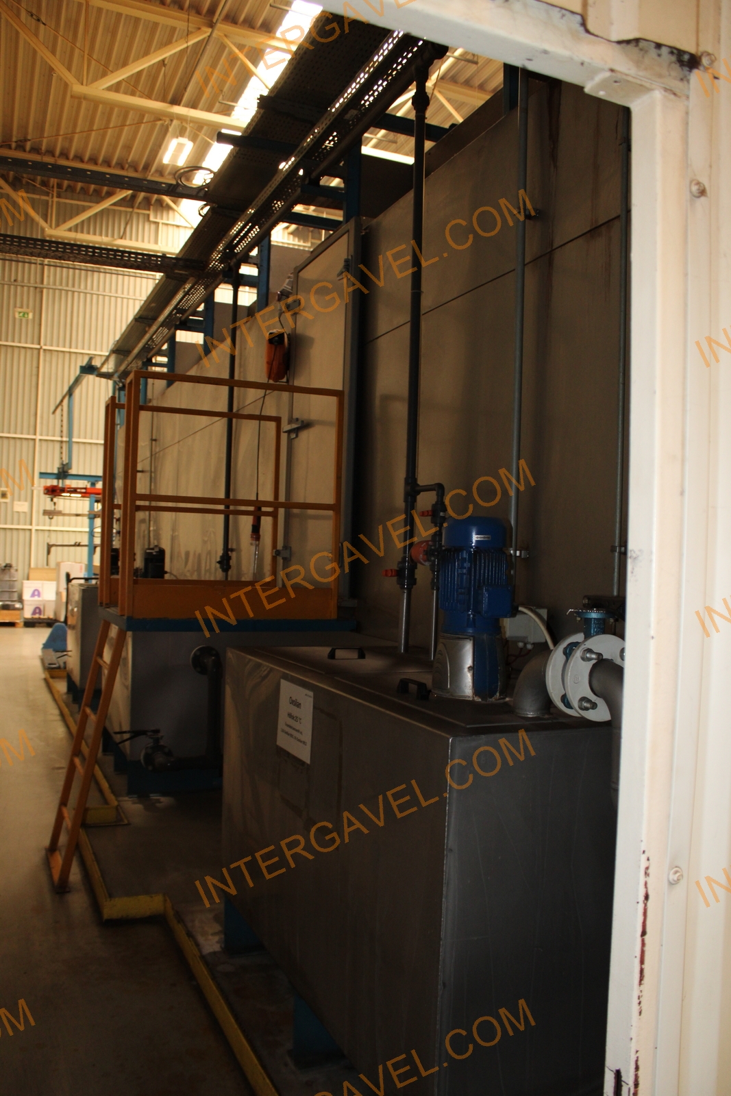 Porfestő és felületkezelő gépsor 38