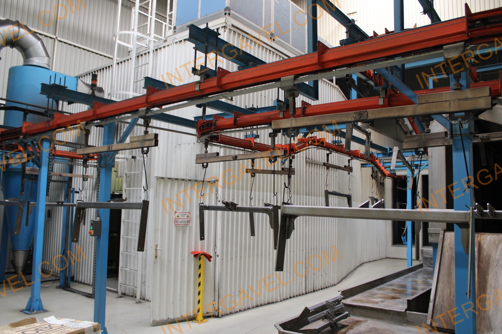 Porfestő és felületkezelő gépsor 46