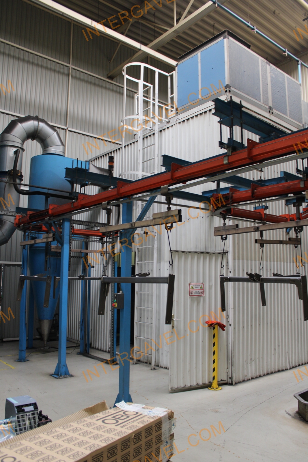 Porfestő és felületkezelő gépsor 47