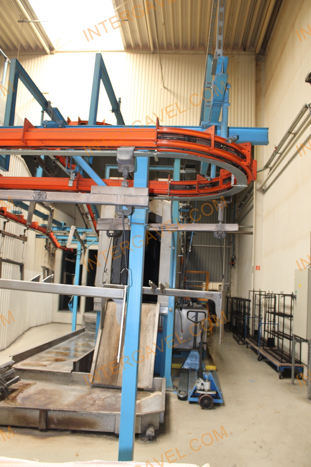 Porfestő és felületkezelő gépsor 49