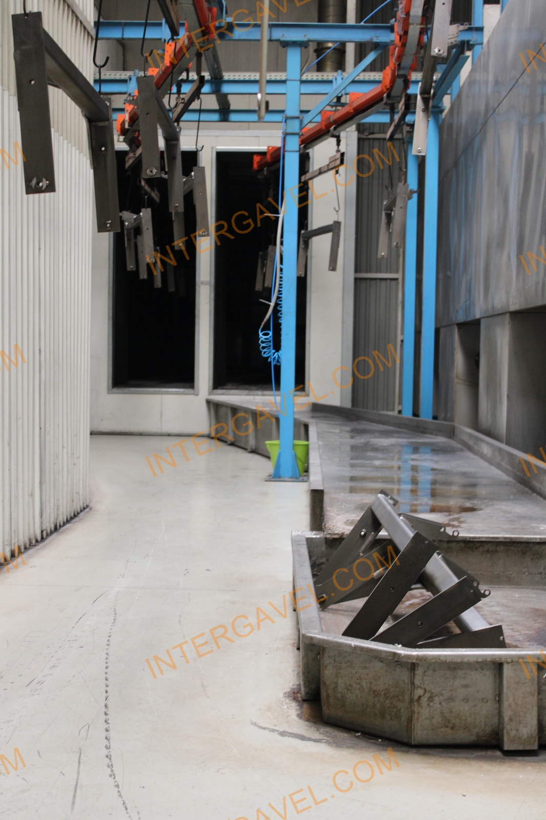 Porfestő és felületkezelő gépsor 52