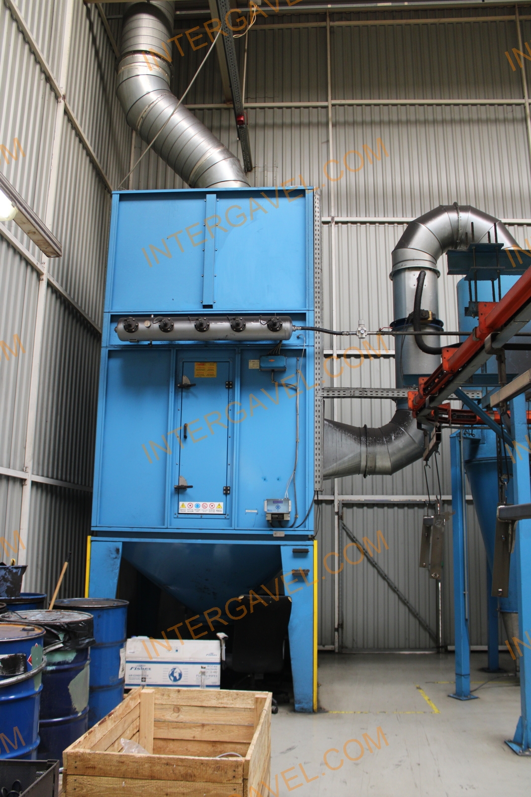 Porfestő és felületkezelő gépsor 53