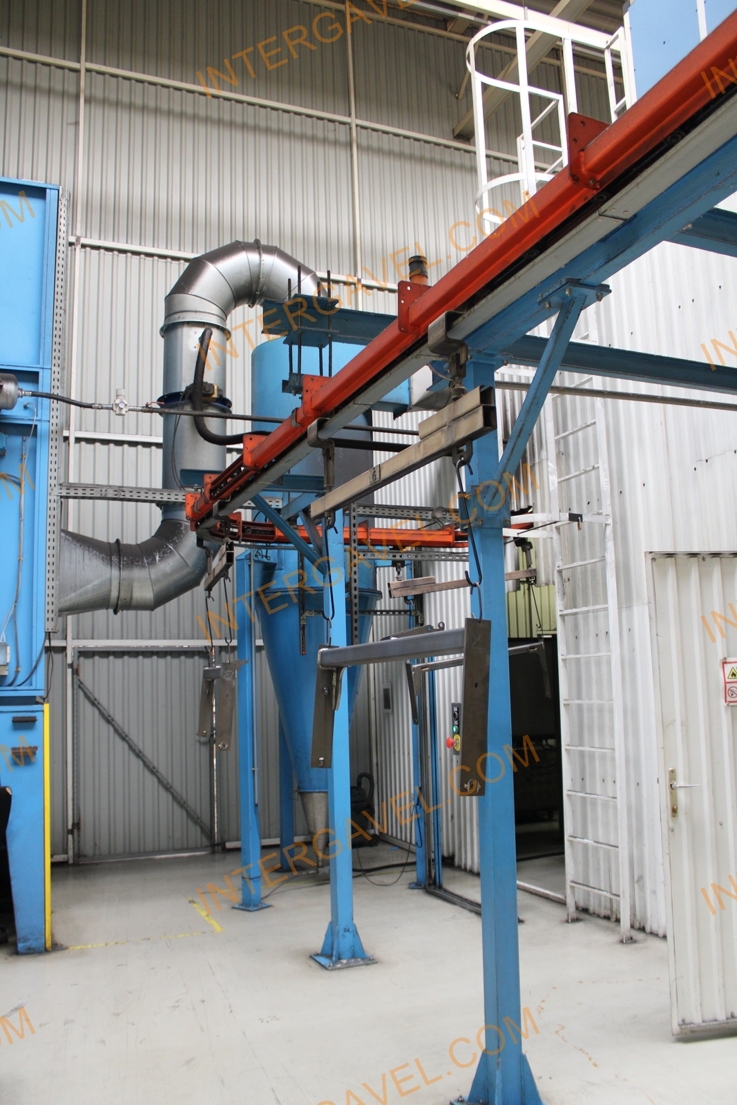 Porfestő és felületkezelő gépsor 54