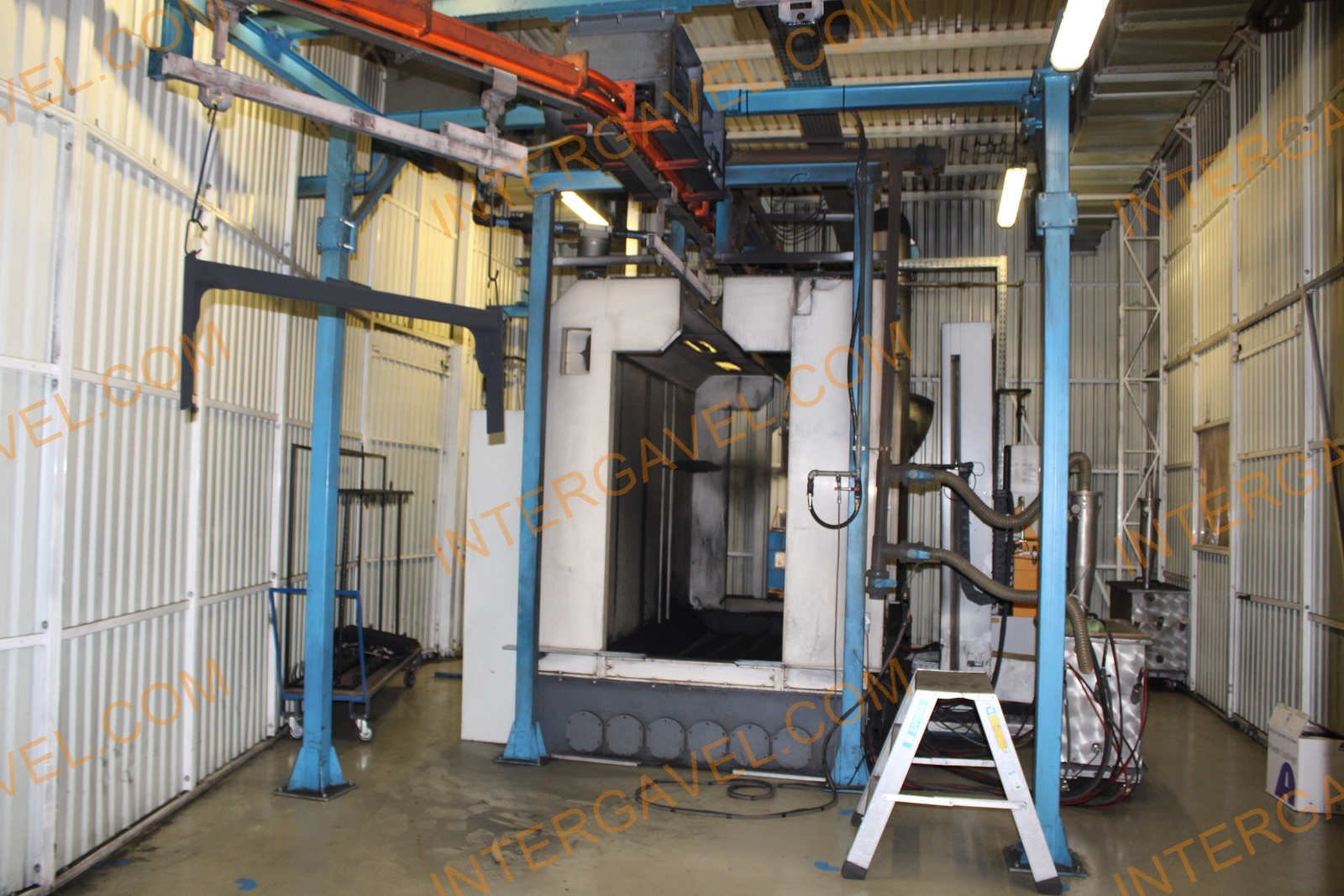 Porfestő és felületkezelő gépsor 67