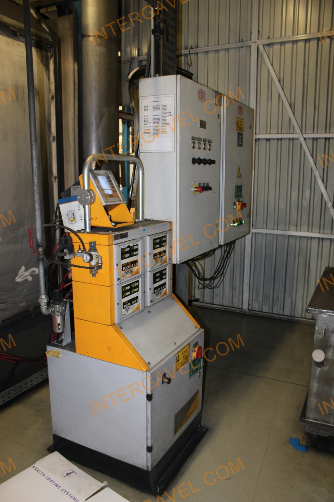 Porfestő és felületkezelő gépsor 70