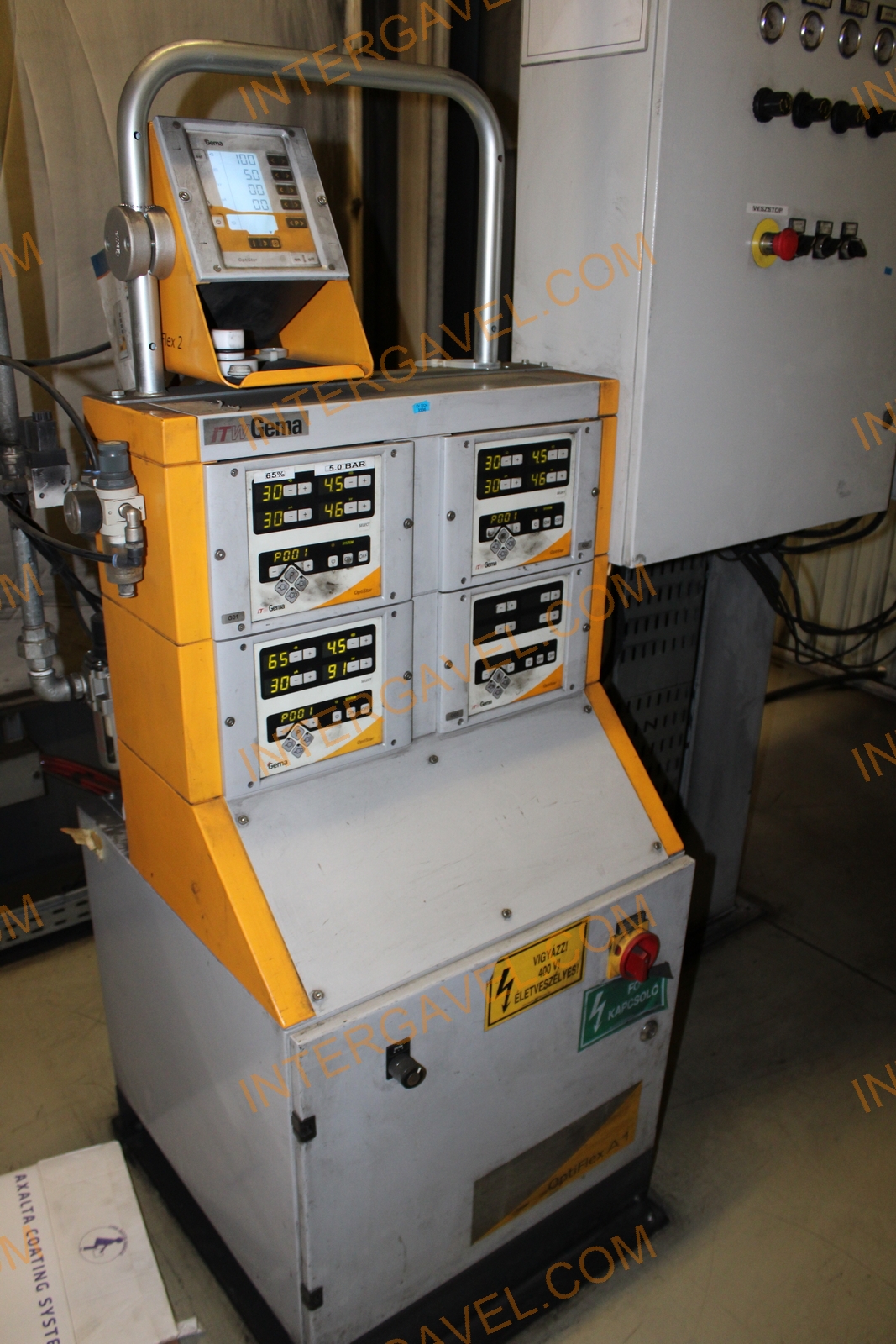 Porfestő és felületkezelő gépsor 71