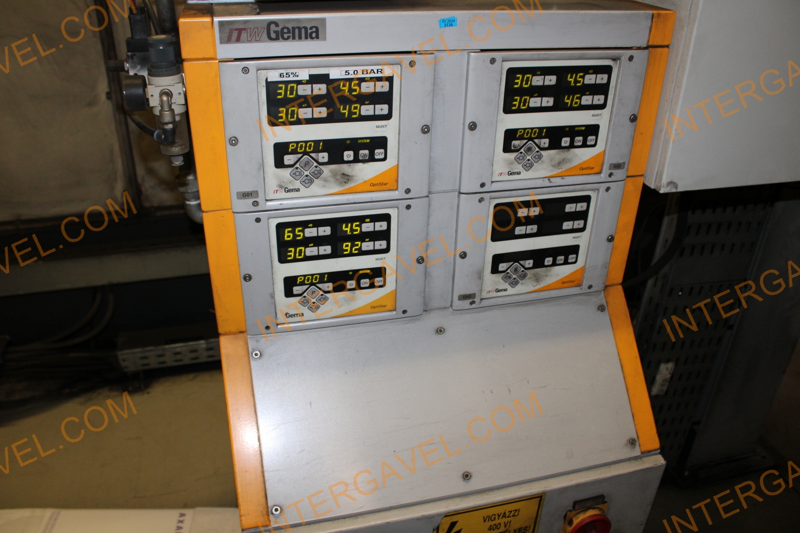 Porfestő és felületkezelő gépsor 73