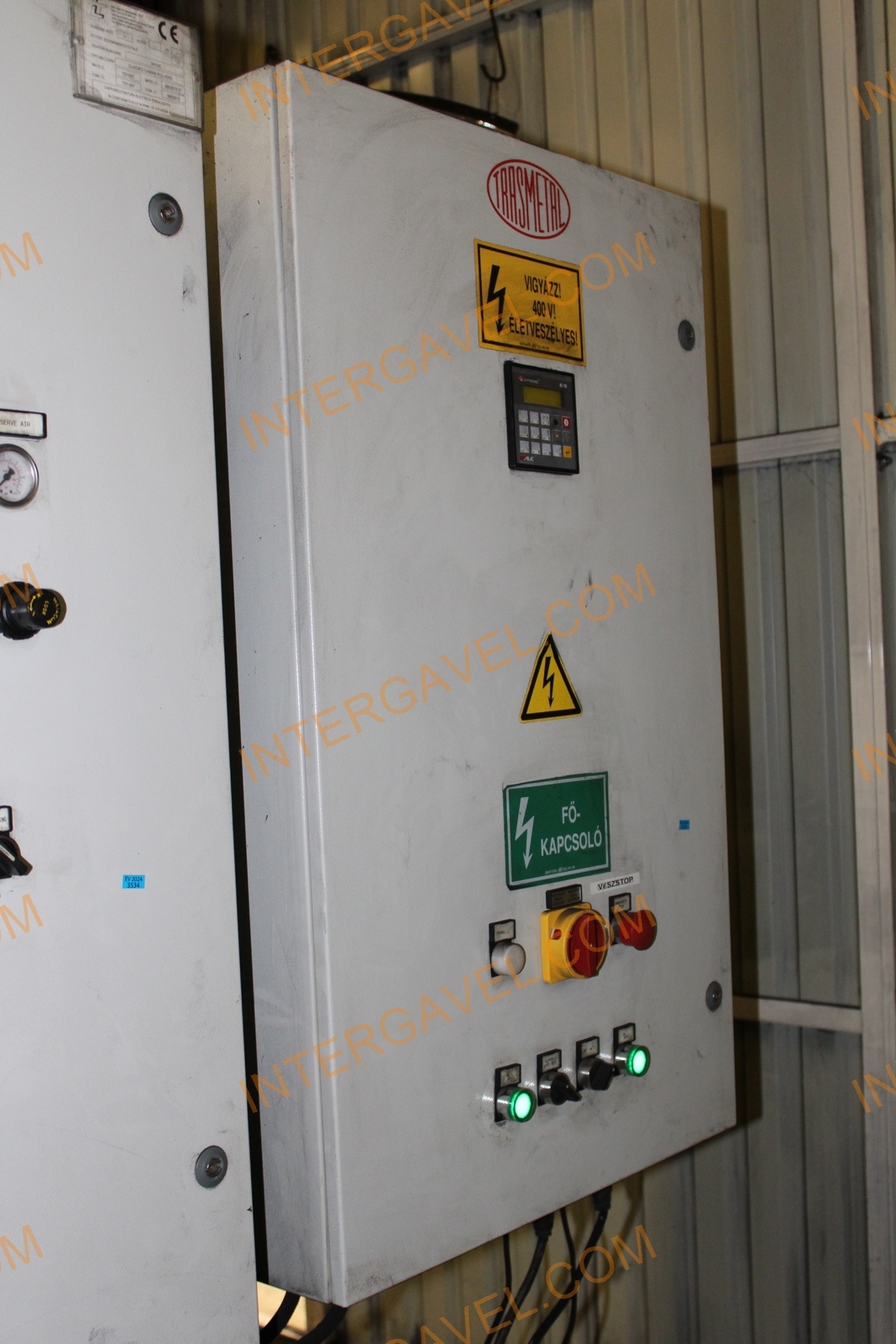 Porfestő és felületkezelő gépsor 75