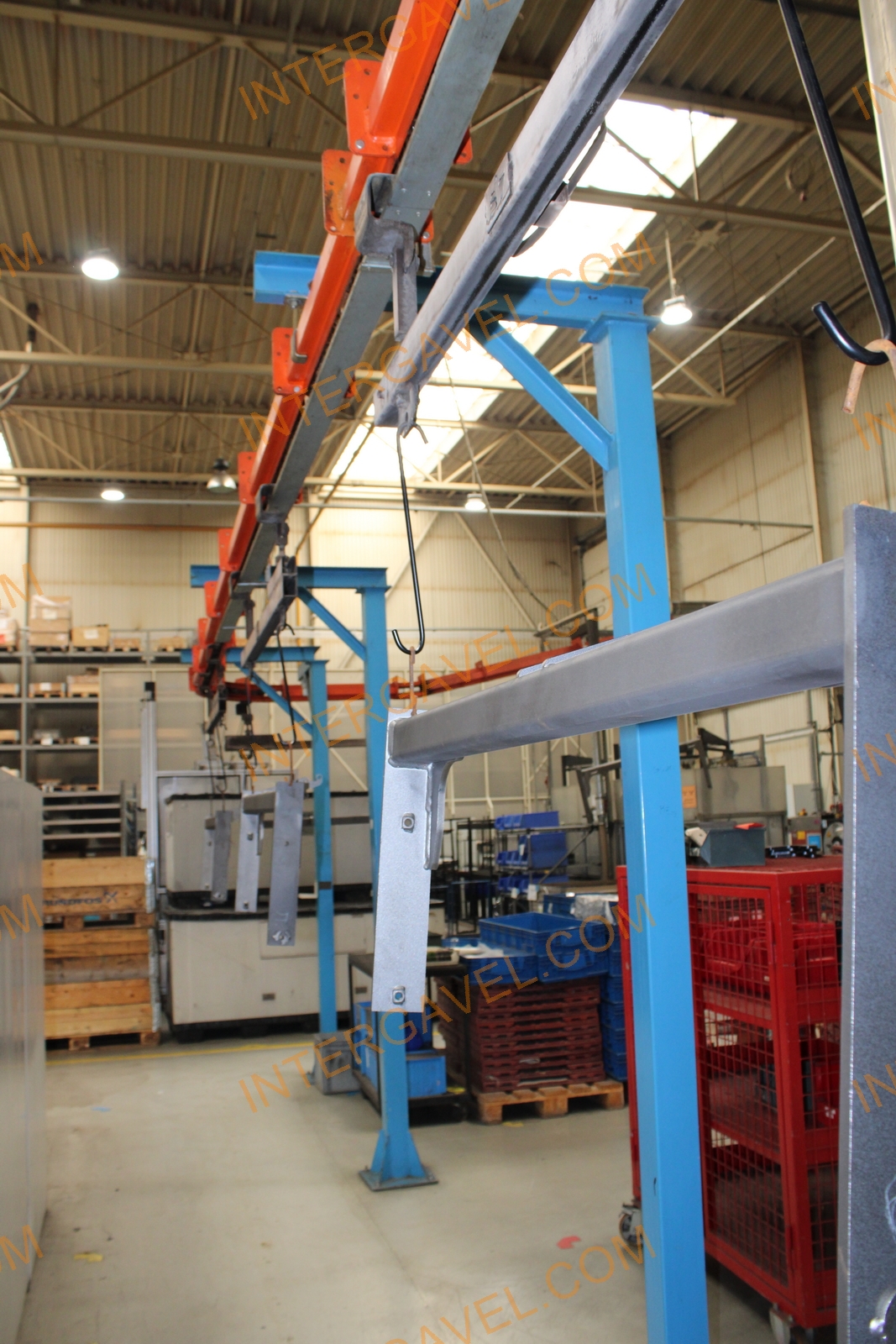 Porfestő és felületkezelő gépsor 82