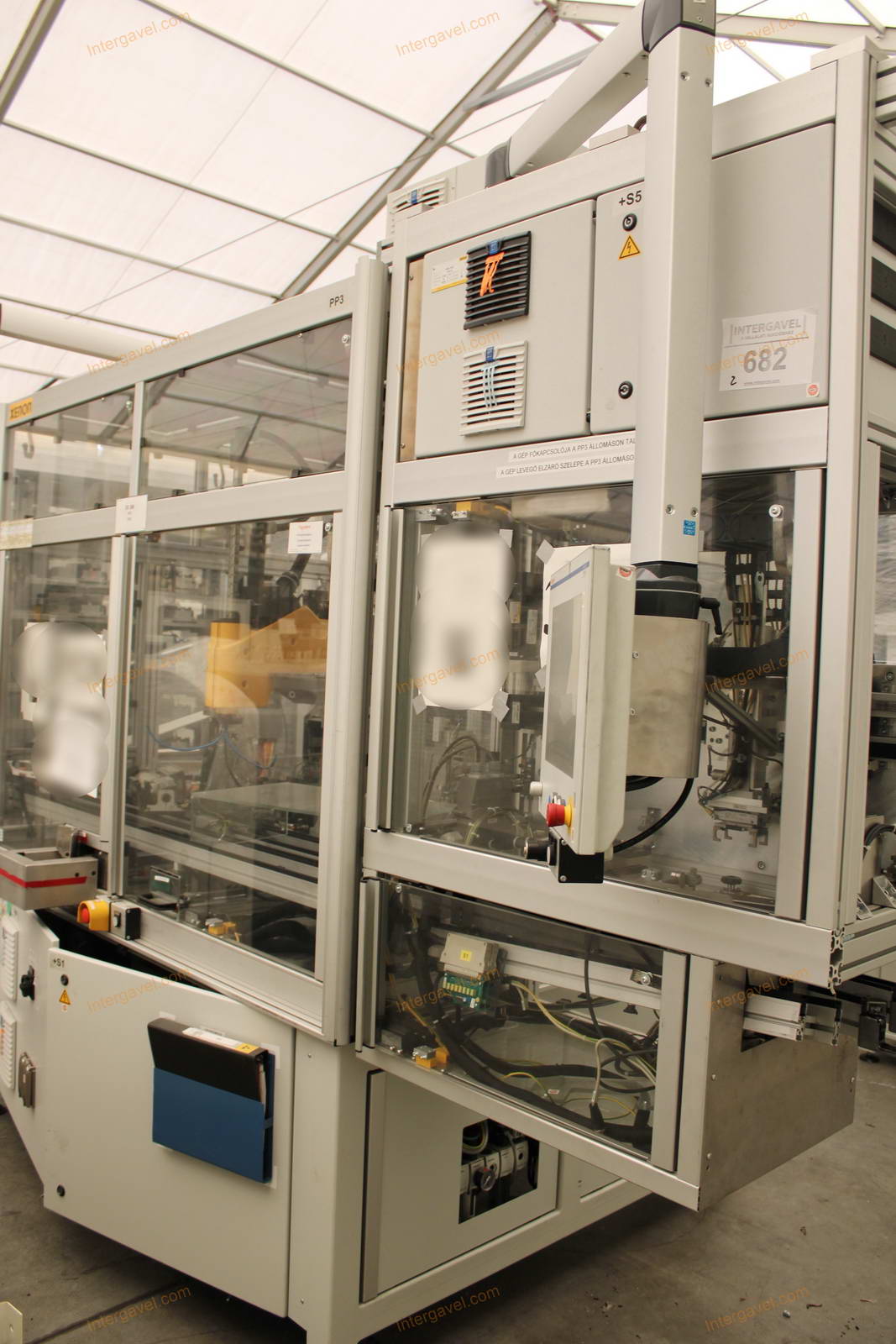 Bontott szerelő munkahely TS 60-as Stäubli robottal 13