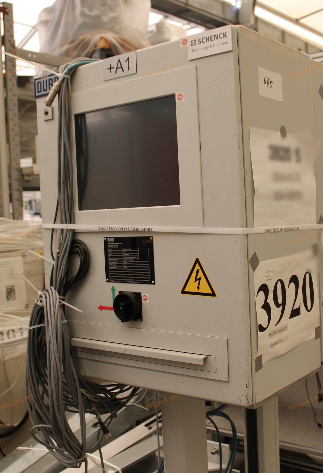 Bontott burkolat elemek, villamos szekrény és vezérlő 18