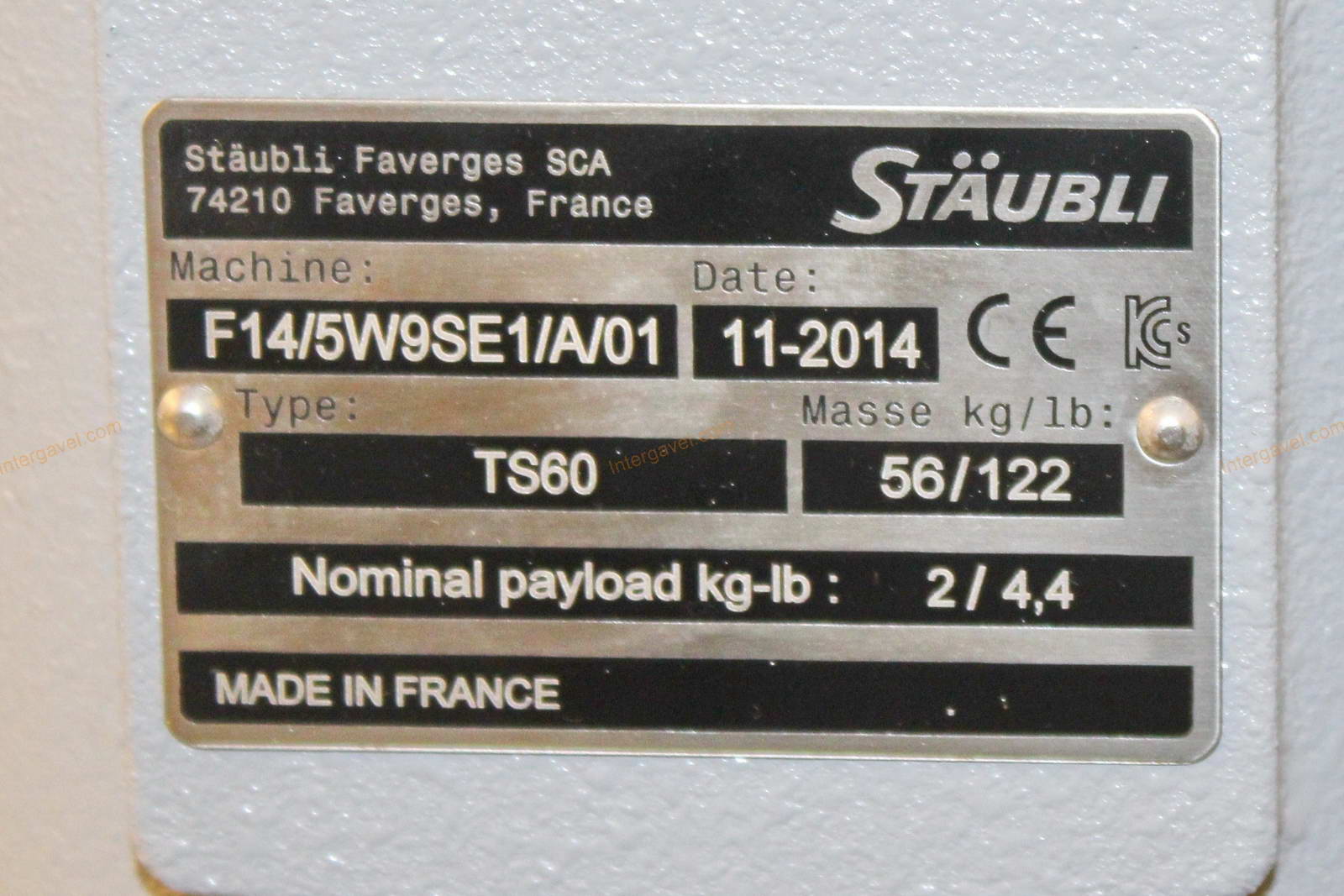 Bontott szerelő munkahely TS 60-as Stäubli robottal 5