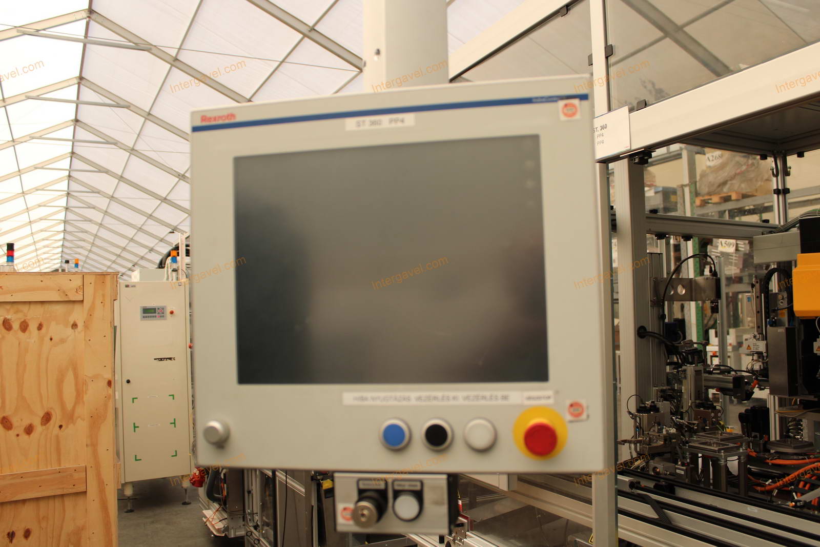 Bontott szerelő munkahely TS 60-as Stäubli robottal 22