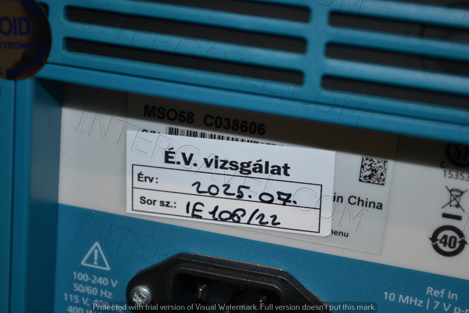 Tektronix oszcilloszkóp 7