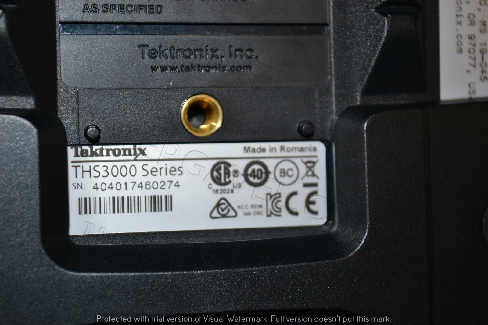 Tektronix hordozható oszcilloszkóp 4