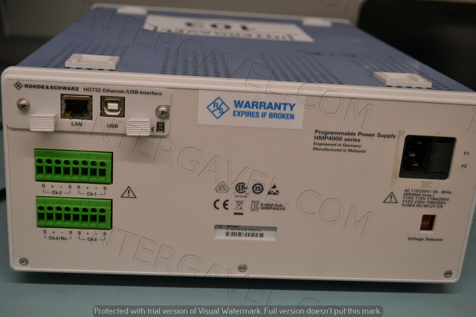 Rohde & Schwarz programozható tápegység 6