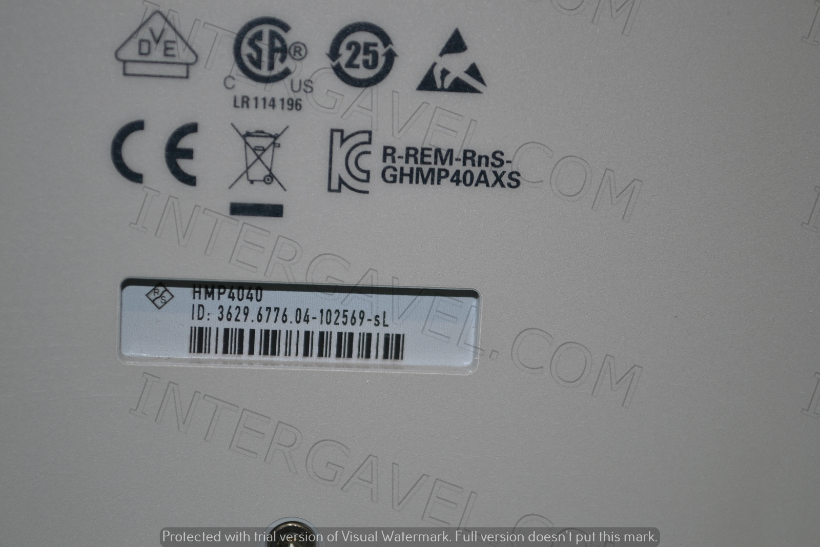 Rohde & Schwarz programozható tápegység 7